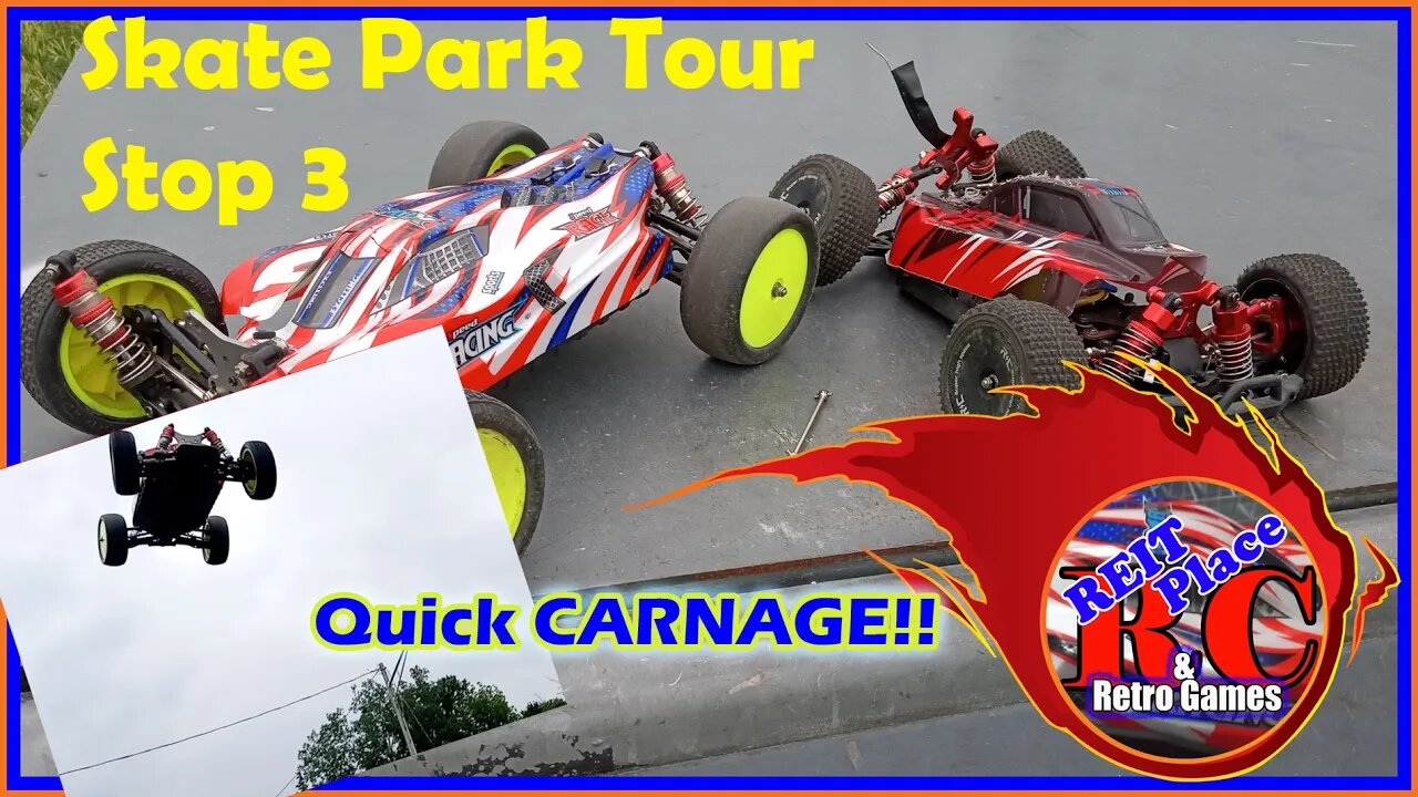 SkatePark Tour Location 3 - RIP & FIX - Johnson's Park Scottsville NY - wl 144001 and wl 124008