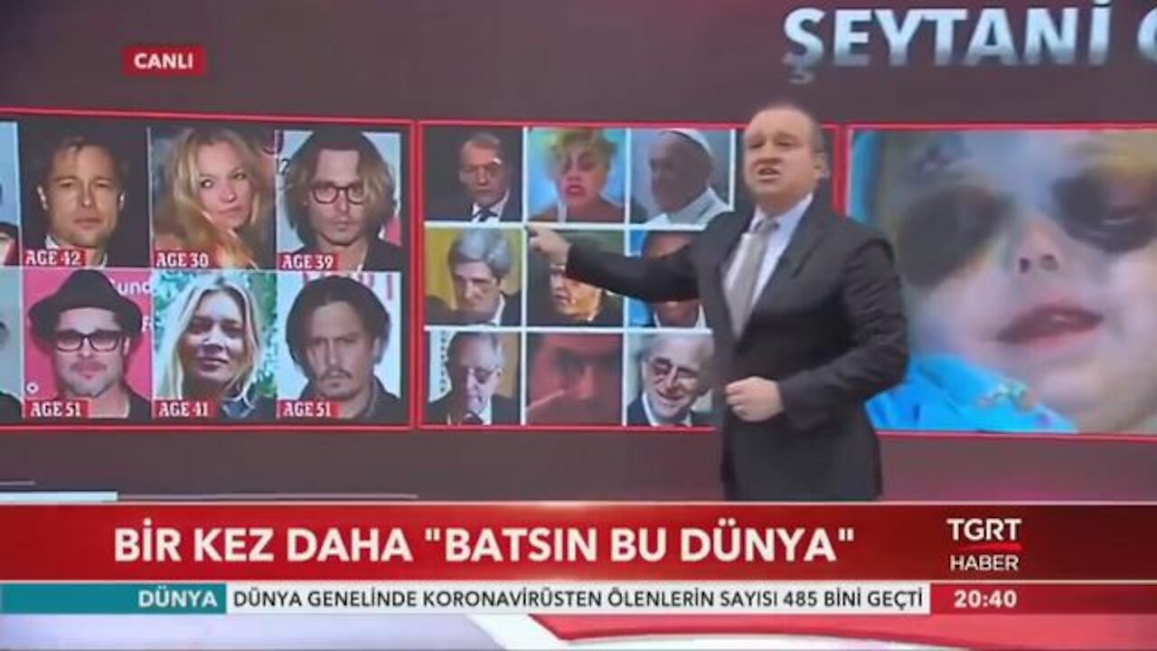 Adrenochrome and ritual child abuse English Translation Turkish National Television