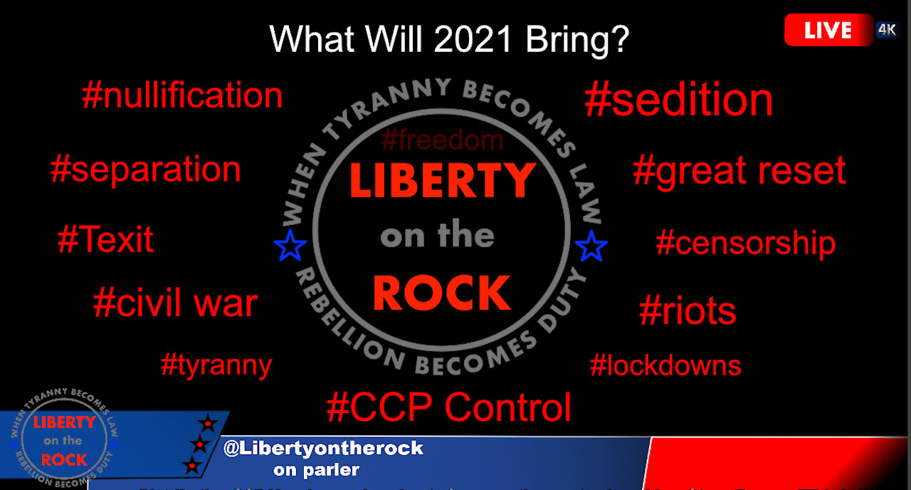 Liberty on the Rock EP9 - 2021 What will it bring?