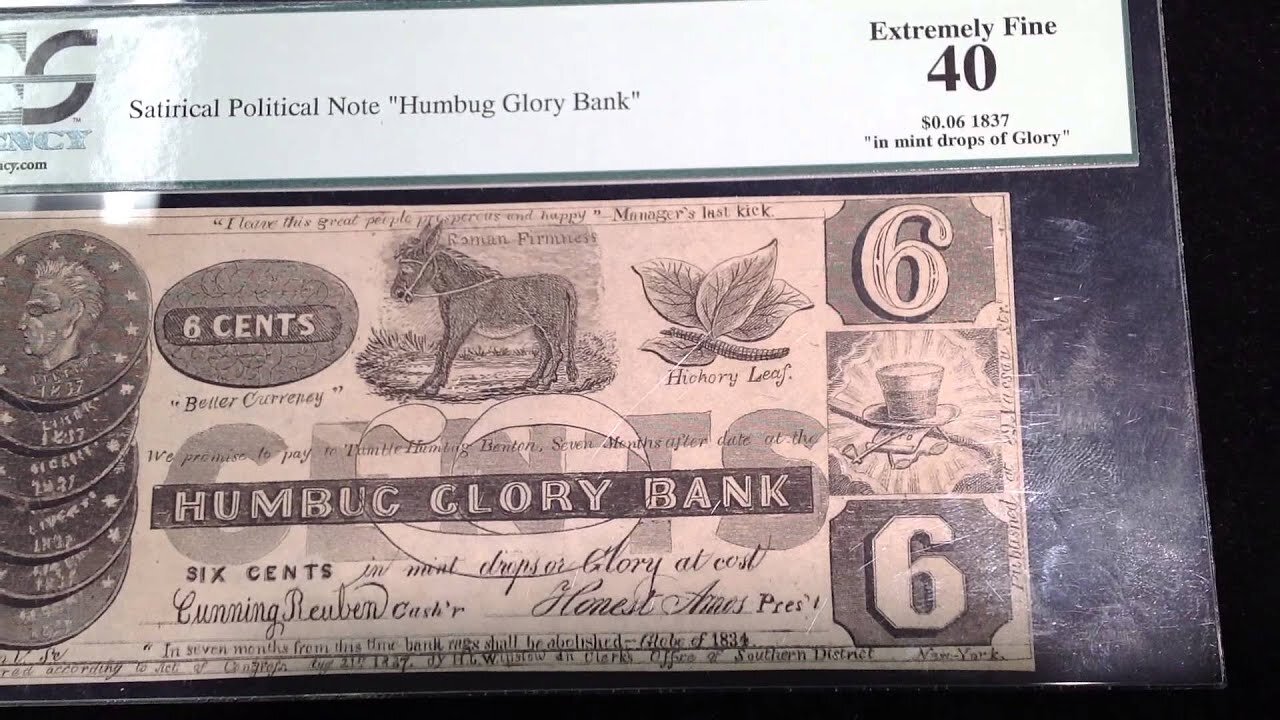 Satirical Bank Notes