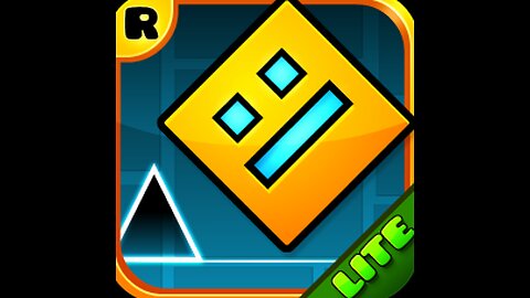 1st Time Playing Geometry Dash Lite