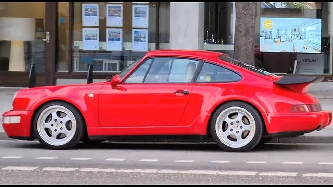 Nice Porsche 911 Turbo 964 in 8k resolition filmed with Samsung S20 [8k]