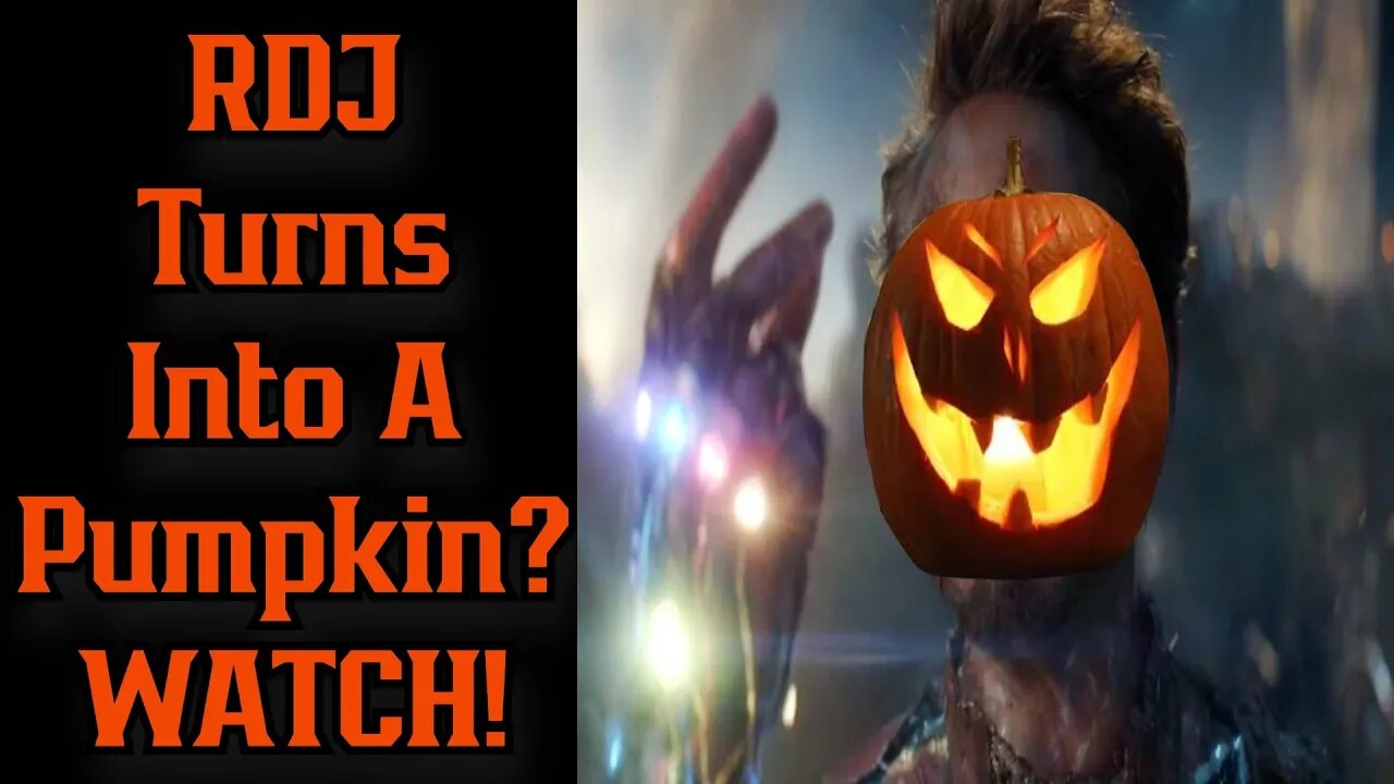 Robert Downey JR SNAPS His Hair AWAY! And Turns Into A Pumpkin?