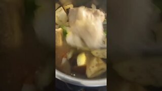 Pork Sinigang with 🍆 beginning