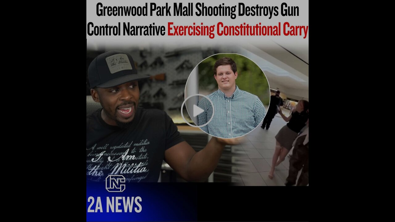 Park Mall Shooting Destroys Gun Control Narrative Exercising Constitutional Carry