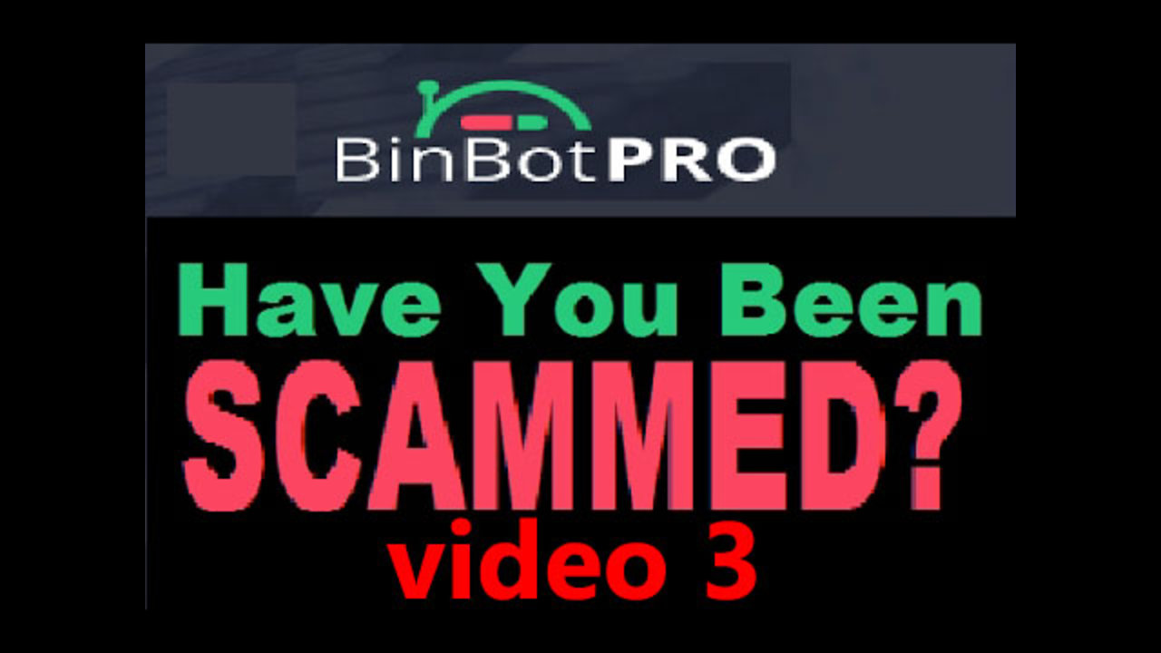 bin bot pro scam robot will take all your money bad binary options robots bad signals