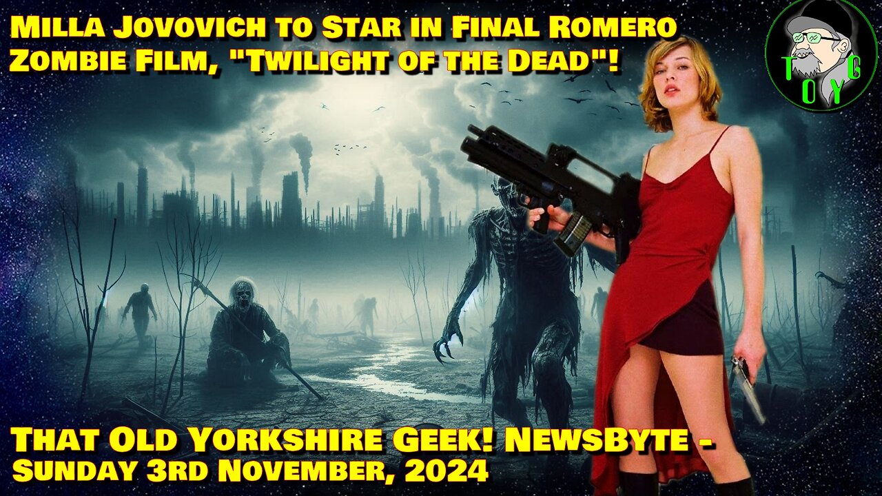 Milla Jovovich to Star in Final Romero Zombie Film... - TOYG! News Byte - 3rd November, 2024