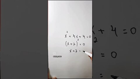Trinômio quadrado perfeito