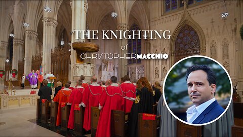 The Knighting of Christopher Macchio by The American Delegation of Savoy Orders