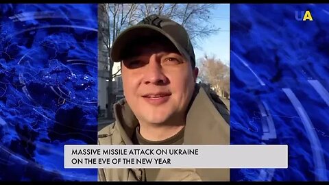 Massive missile strike on Ukraine