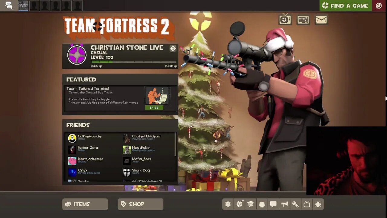 #113 "Passive Threats From Space Lesbians!" Team Fortress 2! Christian Stone LIVE