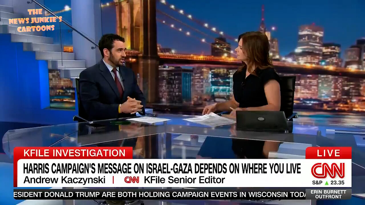 Kamala's manipulation: Even CNN exposes Kamala Harris for running anti-Israel ads in Michigan and pro-Israel ads in Pennsylvania.