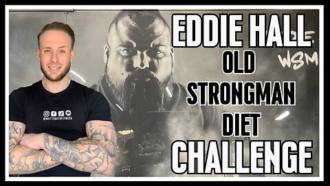 EDDIE HALLS OLD STRONGMAN DIET CHALLENGE - THE ULTIMATE CHEAT DAY - CAN I COMPLETE IT?