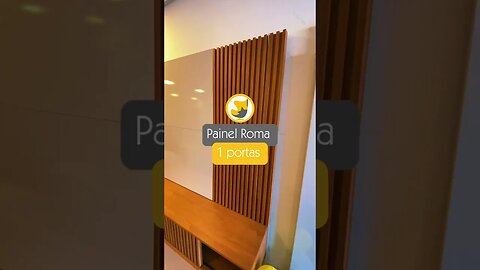 O Painel Roma proporciona organização e modernidade para deixar sua casa ainda mais elegante.