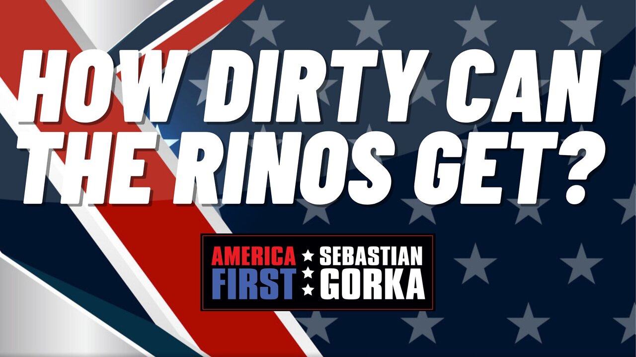 How dirty can the RINOs get? Adam Laxalt with Sebastian Gorka on AMERICA First