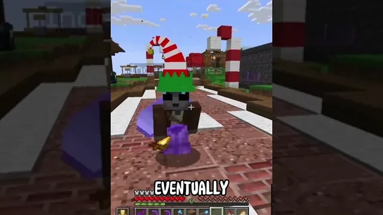 Dreaming of a White Christmas - [ Funny Minecraft Shorts ]