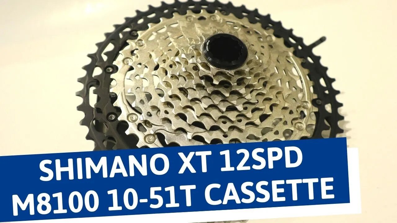 12 Steps of Range - Shimano XT M8100 10-51t 12spd Cassette Feature Review and Actual Weight