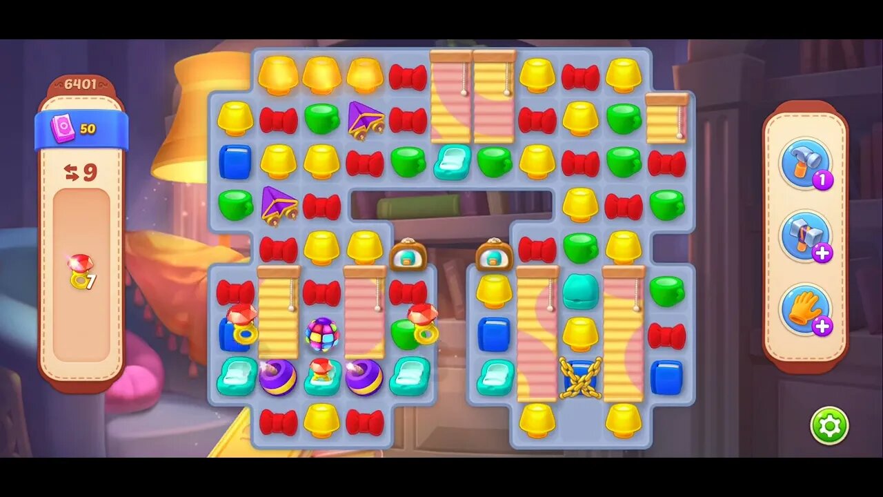 Playrix Homescapes Gameplay Walkthrough Level 6401