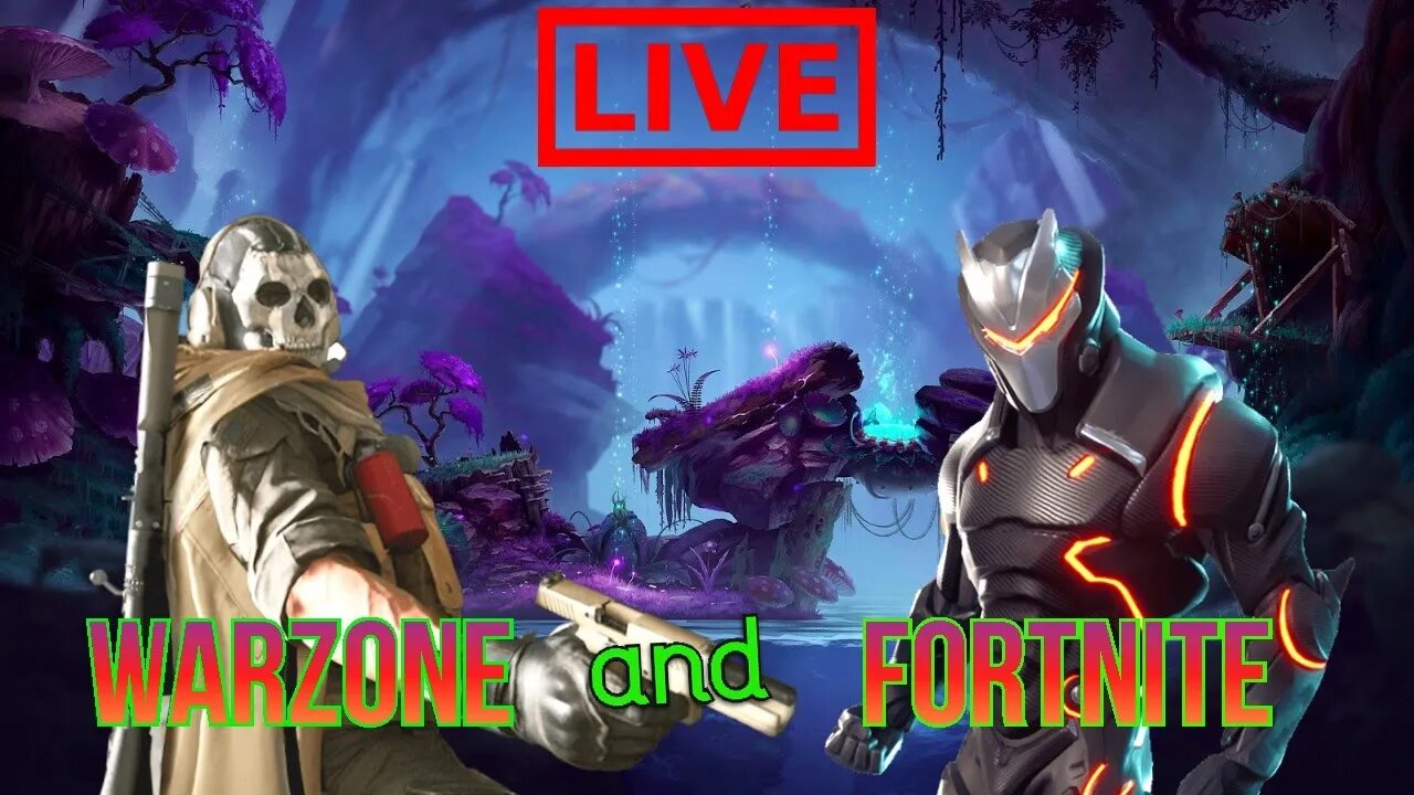 🔴 Fortnite Live into Warzone 2 Live - Cant Sleep so Gaming It Is