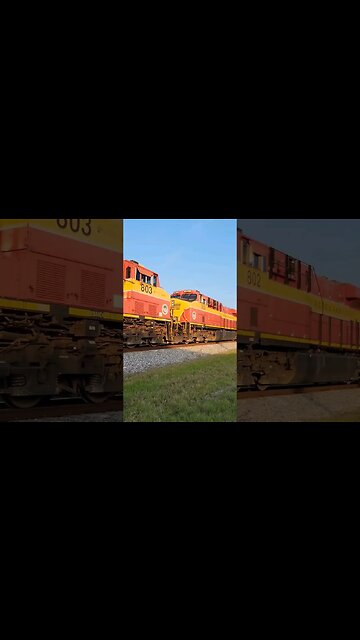 Florida East Coast Railway FEC-206 with double LNG set Daytona Beach May 30 2023 #railfanrob #fec206