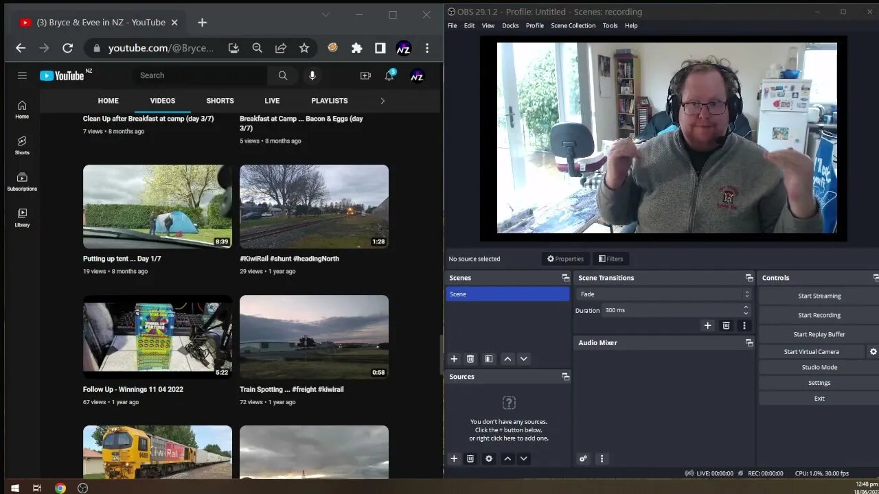 Simple adding a YT or Twitch Video / Stream to your OBS