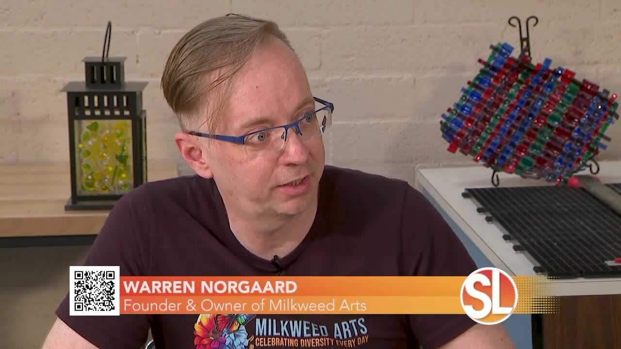 Discover the mesmerizing world of glass art at Milkweed Arts in Phoenix