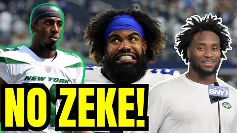 Ezekiel Elliott Gets REJECTED by Breece Hall & Michael Carter! Jets Players HARD PASS!