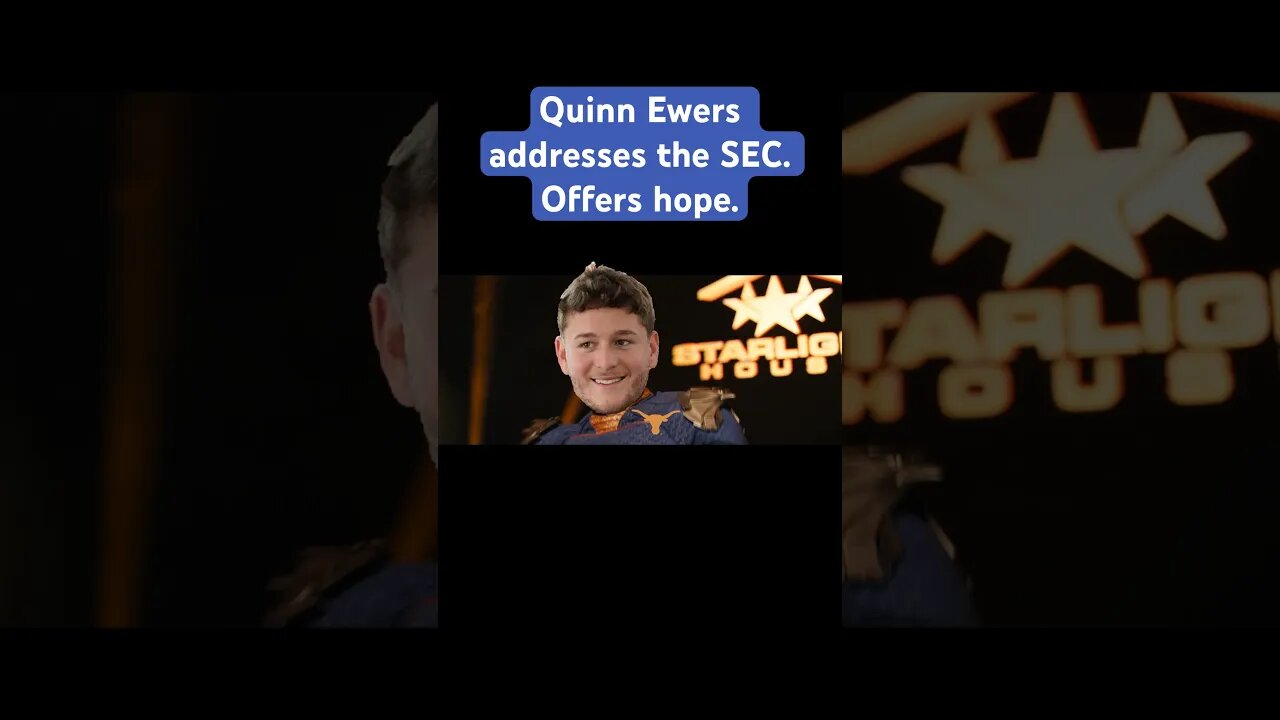 Quinn Ewers as Homelander addresses #SEC after Texas crushes Bama #shorts #collegefootball #theboys