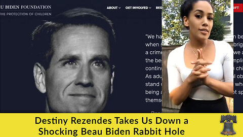 Destiny Rezendes Takes Us Down a Shocking Beau Biden Rabbit Hole