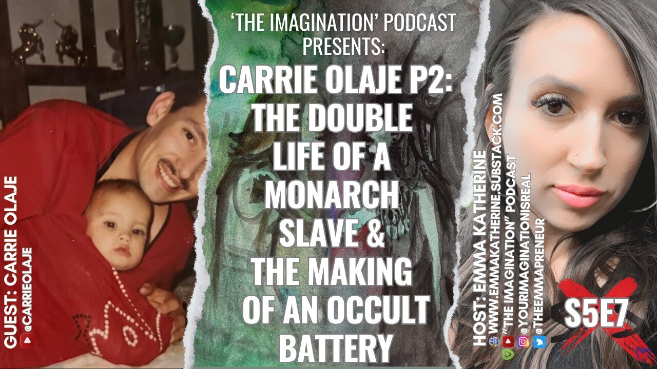 S5E7 | Carrie Olaje P2 - The Double Life of a MONARCH Slave & The Making of an Occult Battery