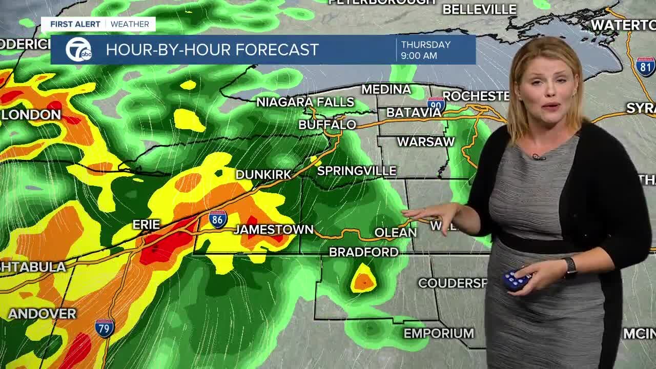 7 First Alert Forecast 11 p.m. Update, Wednesday, July 28