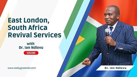 Dr Ian Ndlovu is coming to South Africa, East London