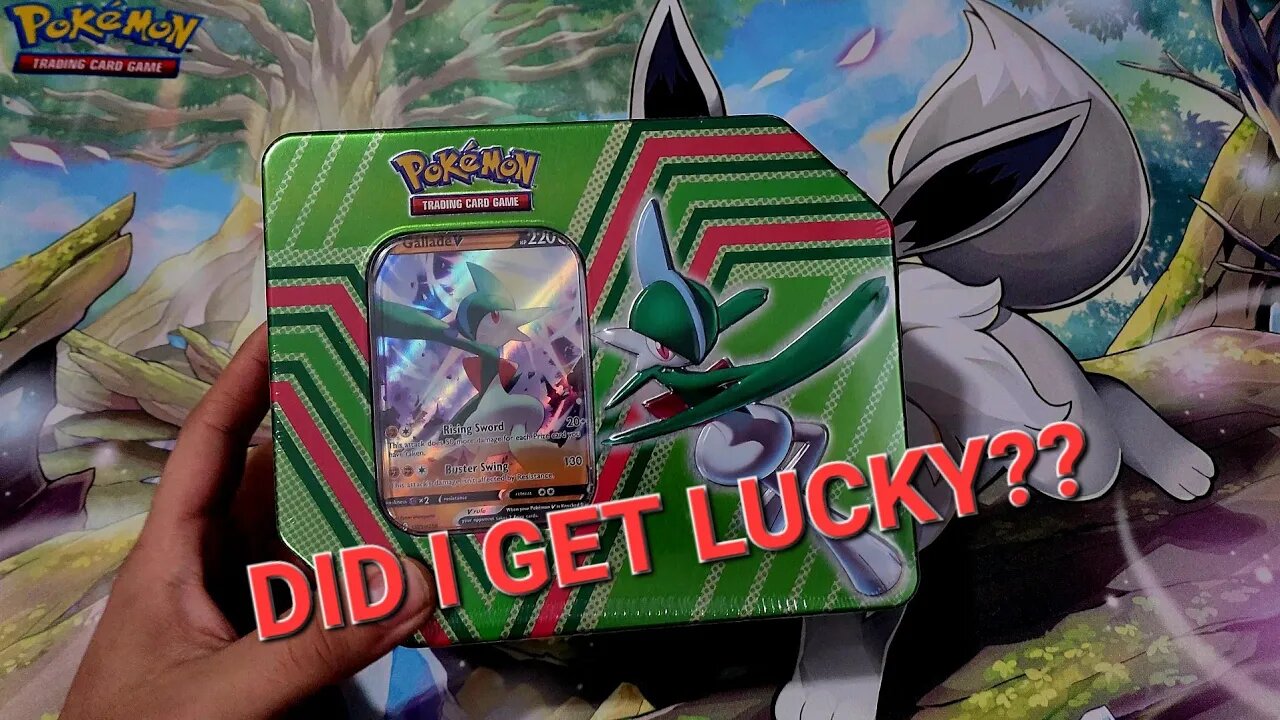 Did I Get Lucky?? Pokemon Tin Opening!