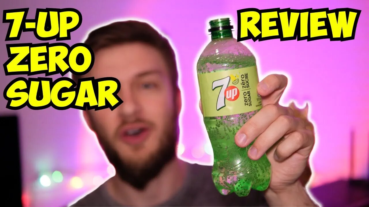 NEW 7-UP ZERO SUGAR Soda Review