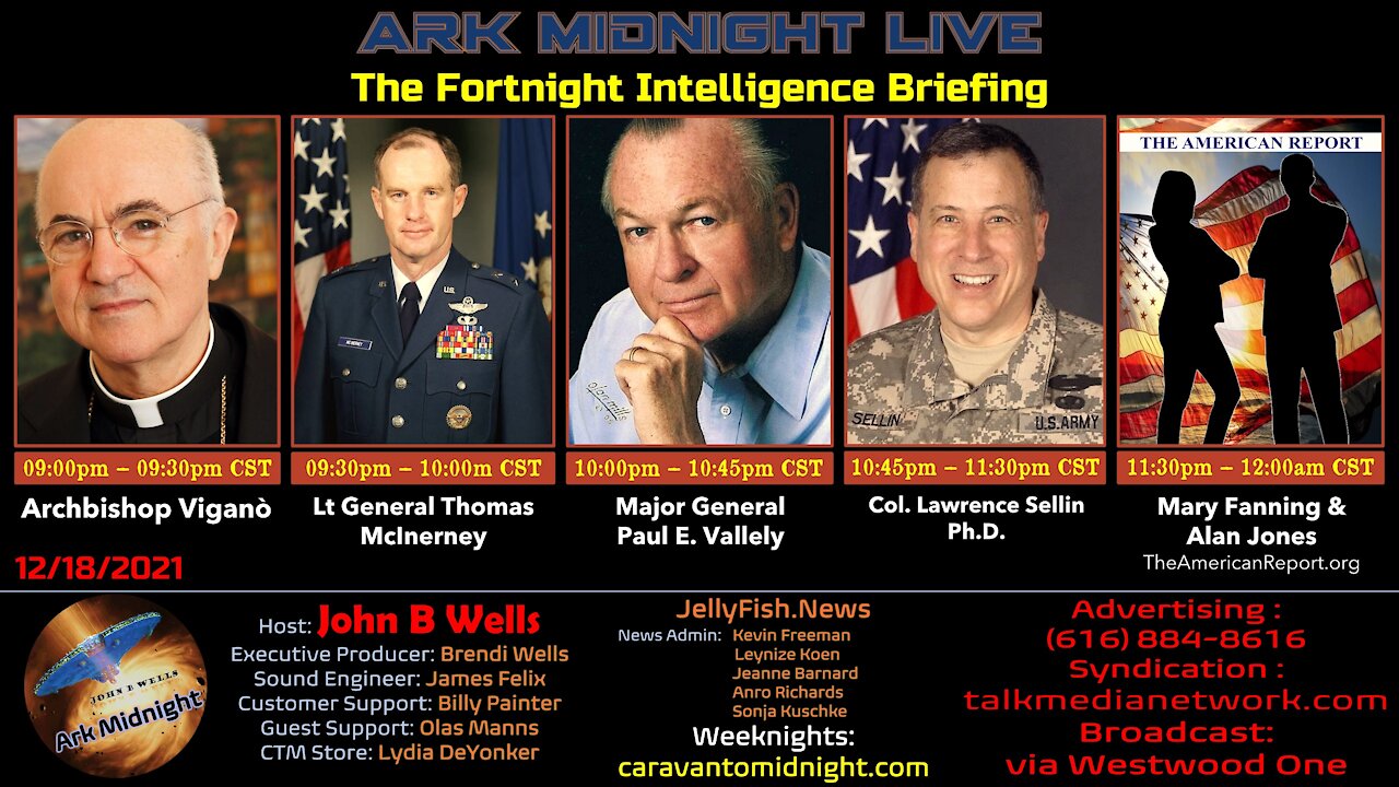 The Fortnight Intelligence Briefing - John B Wells LIVE