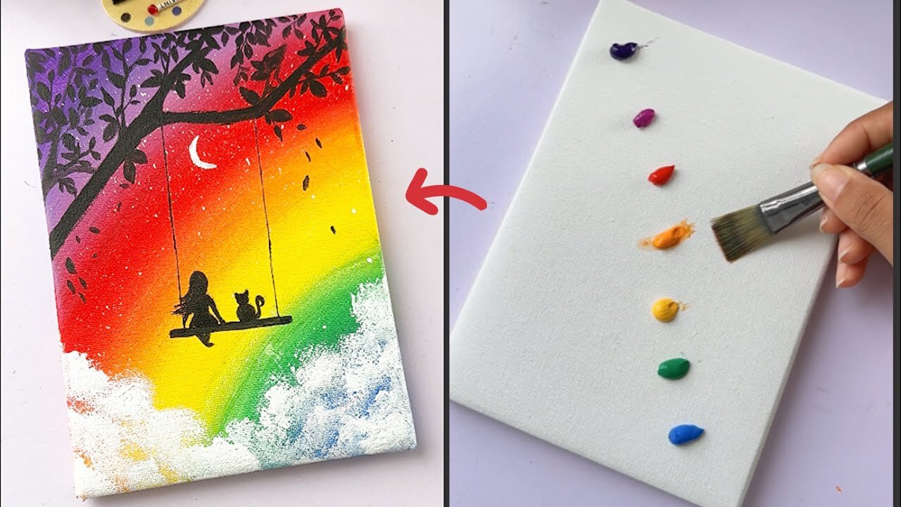 🎨 Next-Level Cute Art Ideas | Easy & Fun Drawing Techniques When You're Bored! ✨ #Painting