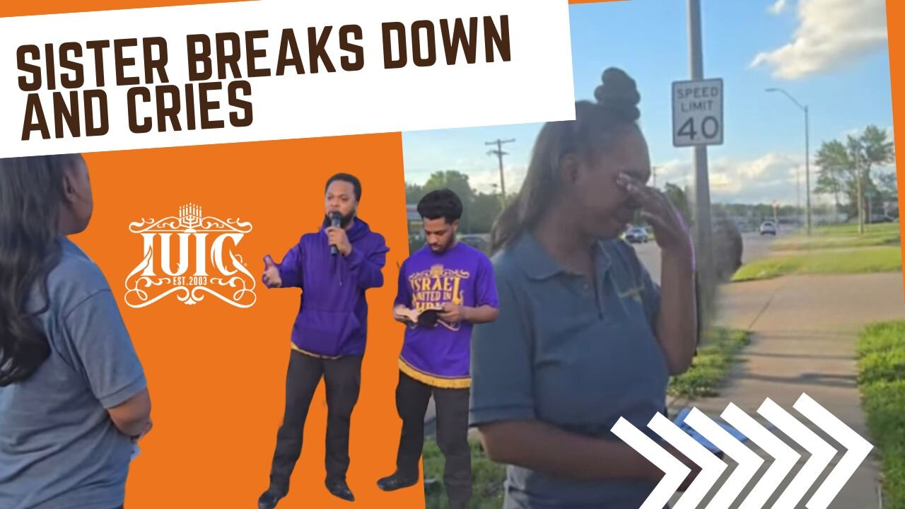 SISTER BREAKS DOWN AND CRIES