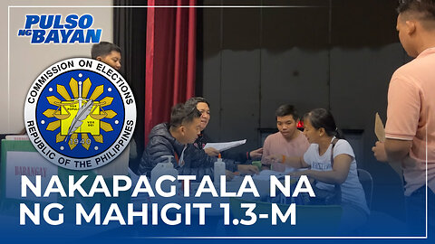 Comelec, nakapagtala na ng mahigit 1.3-M na nais kumandidato para sa Brgy at SK elections