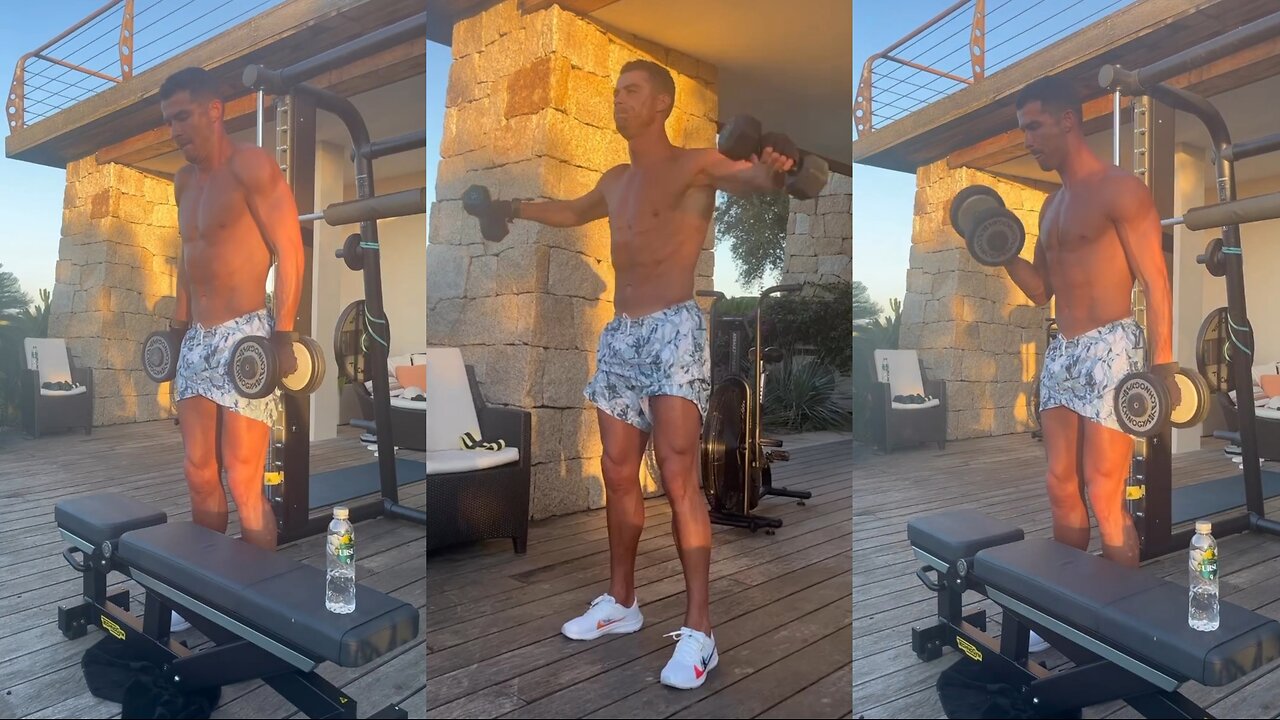 Witness Cristiano Ronaldo's Epic Training Regimen!