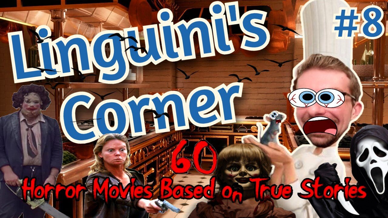 Linguini's Corner - 60 Horror Movies Based on True Stories 😱 Part 1