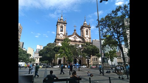 Inside a Historic Church in Rio