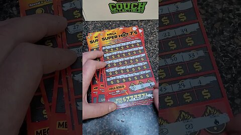 Super Hot 7's Scratch Off Lottery Tickets from Kentucky!