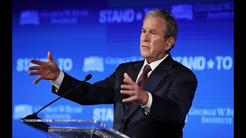 Just Fade Away George W. Bush Making No Endorsements, Mum on Voting Plans