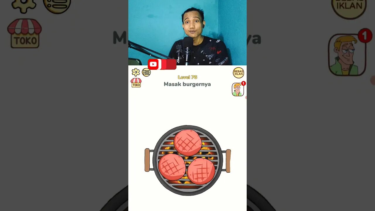 Burger buat ayang | Impossible date level 76 #saidnesia #shorts