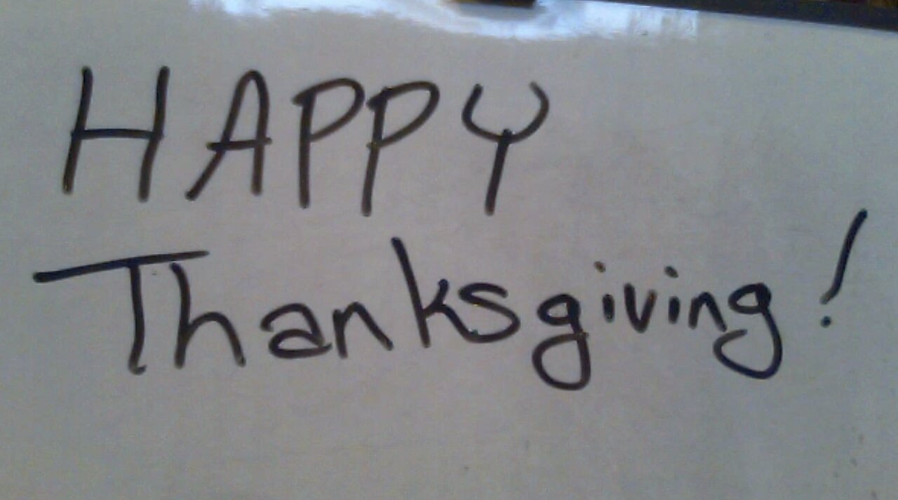 Happy Thanksgiving!