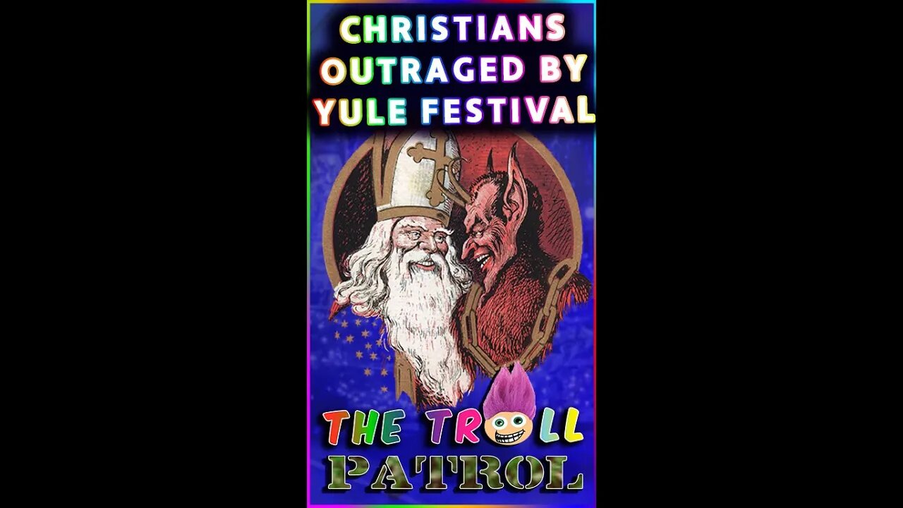 Festival Of Yule In Tuscumbia Alabama Protested By Christians Calling It Satanic And Evil #shorts