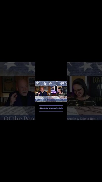 China tested a hypersonic missile....