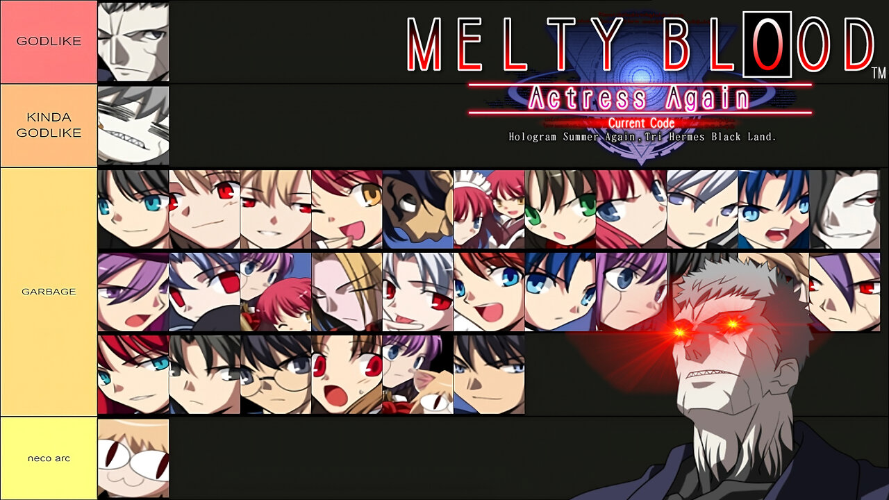 Melty Blood N00b VS. Hardest Difficulty (feat. Nrvnqsr Chaos)