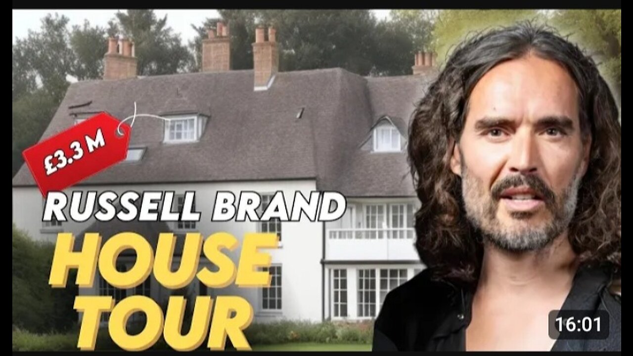 Inside Russell Brand's £3.3M Reteat :A Private tour of His Stunning Home's.