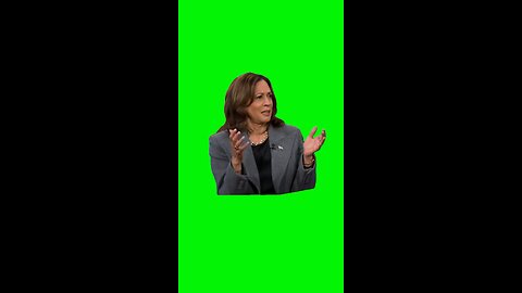 “Have You No Empathy, Man?” Kamala Harris | Green Screen